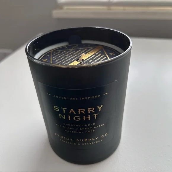 NEW 🕯️ Ethics Supply Co Starry Night Candle - National Parks Collection - Picture 3 of 5